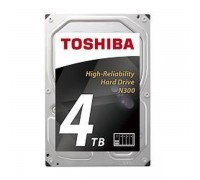 Жесткий диск Toshiba SATA-III 4Tb HDWQ140UZSVA NAS N300 (7200rpm) 128Mb 3.5