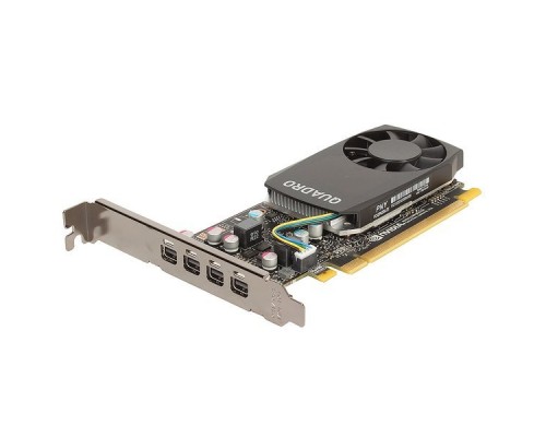 Видеокарта NVIDIA Quadro P620 (VCQP620-PB)  2GB Quad port замена NVS 420, 510; 4xMini DisplayPort PCI-E 16x, RTL