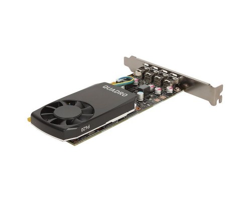 Видеокарта NVIDIA Quadro P620 (VCQP620-PB)  2GB Quad port замена NVS 420, 510; 4xMini DisplayPort PCI-E 16x, RTL