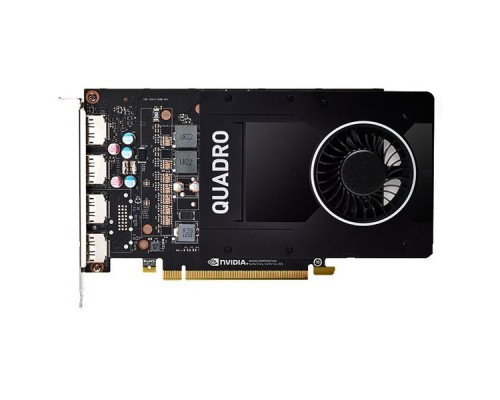 Видеокарта NVIDIA Quadro P2000 (VCQP2000BLK-1)   1060 для майнинга (PCI-E 3.0 16x, GDDR5 5GB 160bit, 4xDisplayPort, max 5120 x 2880, 75Вт, 200мм) OEM