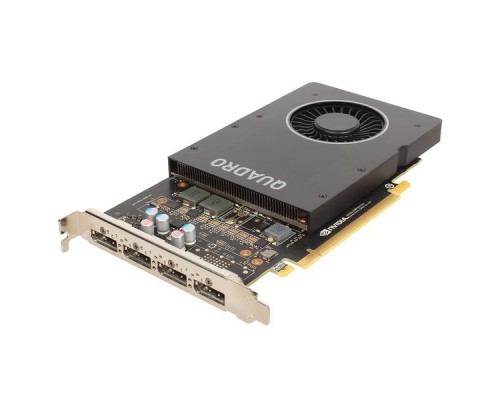 Видеокарта NVIDIA Quadro P2000 (VCQP2000-PB) GDDR5 5 Gb, 75W , 4xDisplayPort, RTL