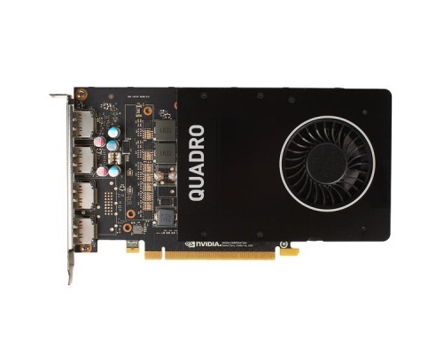 Видеокарта NVIDIA Quadro P2000 (VCQP2000-PB) GDDR5 5 Gb, 75W , 4xDisplayPort, RTL