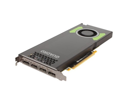 Видеокарта NVIDIA Quadro P4000 (VCQP4000-PB) GDDR5 8Gb, DirectX 12, OpenGL 4.5 , 4xDisplayPort, RTL