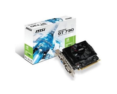 Видеокарта N730-2GD3V2 GT 730, PCI Express, 2GB DDR3, 128 bit, DVI+HDMI+DP, (N730-2GD3V2), RTL