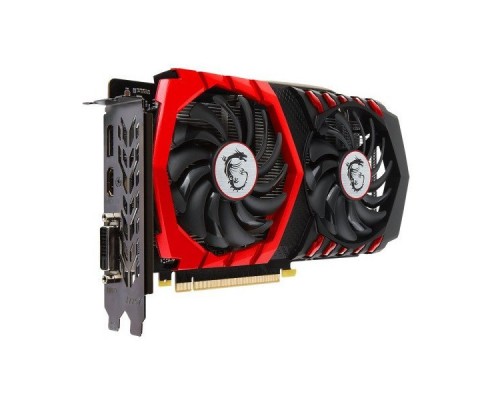 Видеокарта 4Gb PCI-E DDR5 MSI GTX 1050 Ti GAMING 4G (RTL) DVI+HDMI+DP GTX1050Ti