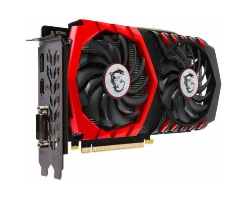 Видеокарта 4Gb PCI-E DDR5 MSI GTX 1050 Ti GAMING X 4G (RTL) DVI+HDMI+DP GTX1050Ti