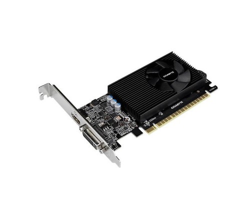 Видеокарта GT 730 2G, PCI Express, 2GB, GDDR5, 64bit, DVI+HDMI (GV-N730D5-2GL) RTL