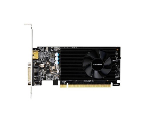 Видеокарта GT 730 2G, PCI Express, 2GB, GDDR5, 64bit, DVI+HDMI (GV-N730D5-2GL) RTL