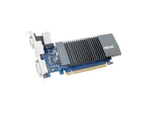 Видеокарта 1Gb PCI-E DDR5 ASUS GT710-SL-1GD5 (RTL) D-Sub+DVI+HDMI GeForce GT710