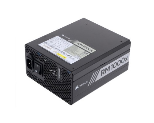 Блок питания Corsair RM1000x  [CP-9020094-EU] 1000 Watt 80 PLUS® Gold Certified Fully Modular PSU, RTL