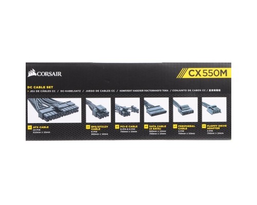 Блок питания   550W Corsair CX550M ATX APFC 120mm (CP-9020102-EU)