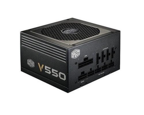 Блок питания cooler Master Power supply v550, 550w, atx, 135mm, 6xsata, 2xpci-e(6+2), apfc, 80+ gold