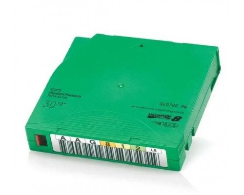 Картриджи HPE LTO-8 30TB RW Non Cust Lbl 20 Crtg