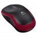 Мышь Logitech M185 Red беспроводная 910-002240