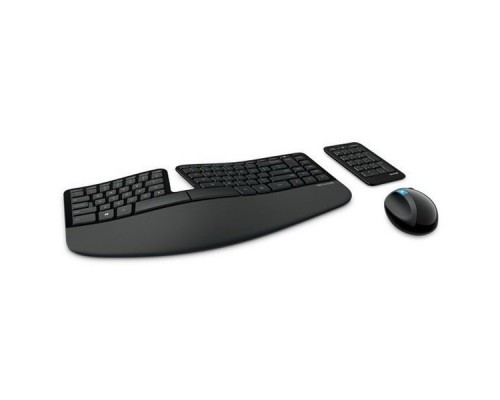 Комплект (клавиатура + мышь) Microsoft Sculpt Ergonomic Desktop беспроводной L5V-00017