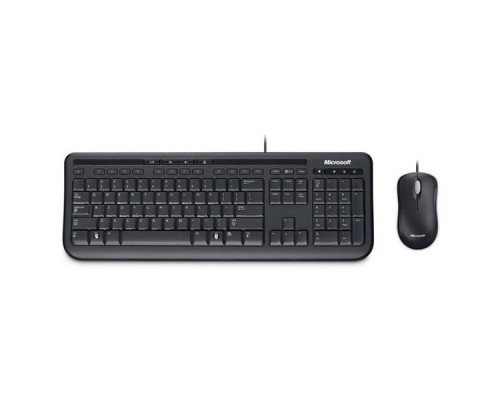 Комплект (клавиатура + мышь) Microsoft Wired Keyboard Desktop 600 USB APB-0001