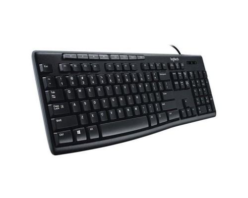 Клавиатура Logitech Keyboard Media K200 USB Ret