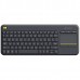 Клавиатура Logitech K400 Touch Plus Dark беспроводная 920-007147