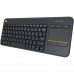 Клавиатура Logitech K400 Touch Plus Dark беспроводная 920-007147