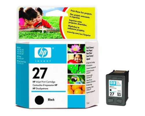 Картридж HP C8727AE  №27, Black DJ 3420/3650/3550, Black (10ml)