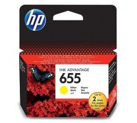 Картридж струйный HP CZ112AE (№655) Желтый                                                                                                                                                                                                                