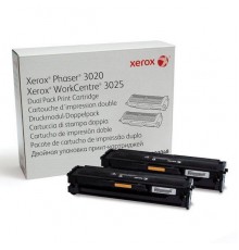 Тонер-картридж XEROX Phaser 3020/WC 3025 упаковка 2 шт. 106R03048                                                                                                                                                                                         