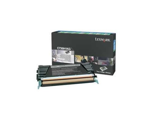 Картридж Lexmark C736H1KG черный для C73X/X73X