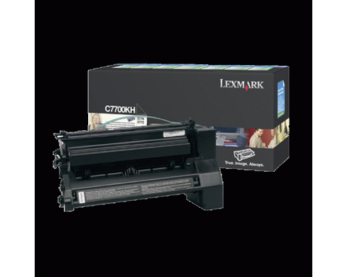 Картридж-тонер Lexmark C7700KH black для C77X (10 000 стр)