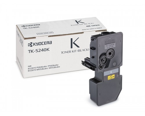 Тонер KYOCERA TK-5240K 4 000 стр. Black для P5026cdn/cdw, M5526cdn/cdw