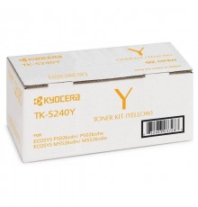 Тонер KYOCERA TK-5240Y 3 000 стр. Yellow для P5026cdn/cdw, M5526cdn/cdw                                                                                                                                                                                   