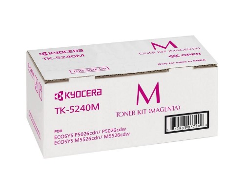 Тонер KYOCERA TK-5240M 3 000 стр. Magenta для P5026cdn/cdw, M5526cdn/cdw