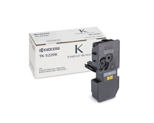 Тонер KYOCERA TK-5220K 1 200 стр. Black P5021cdn/cdw, P5026cdn/cdw, M5521cdn/cdw, M5526cdn/cdw