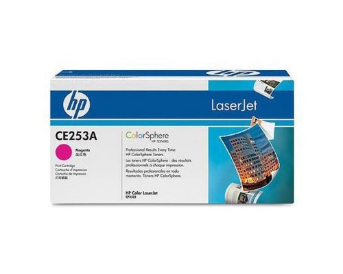 Оригинальный картридж hp CE253A № 504A пурпурный