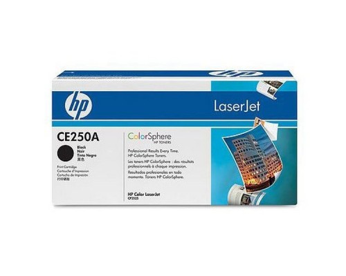 Оригинальный картридж hp CE250A № 504A чёрный