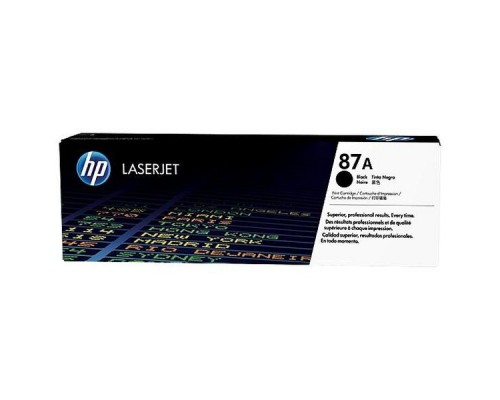 Оригинальный картридж hp CF287A № 87A чёрный