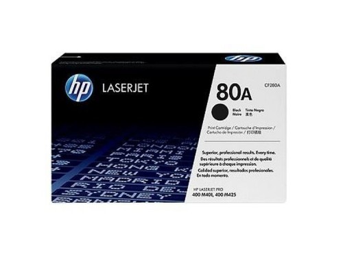 Оригинальный картридж hp CF280A № 80A чёрный