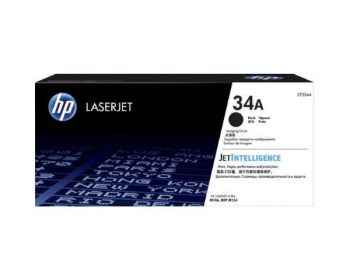 Оригинальный картридж hp CF234A № 34A чёрный