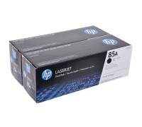 Оригинальный картридж hp CE285AF № 85 чёрный , двойная упаковка CE285A                                                                                                                                                                                    