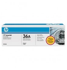 Оригинальный картридж hp CB436AF № 36A чёрный                                                                                                                                                                                                             