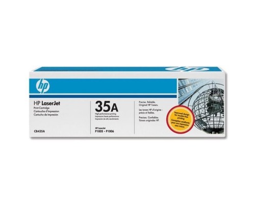 Оригинальный картридж hp CB435A № 35A чёрный