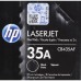 Оригинальный картридж hp CB435AF № 35AD чёрный , двойная упаковка CB435AF