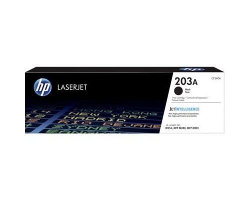 Оригинальный картридж hp CF540A (203A) для HP LJ M254/M280/M281 Чёрный (1400 стр)