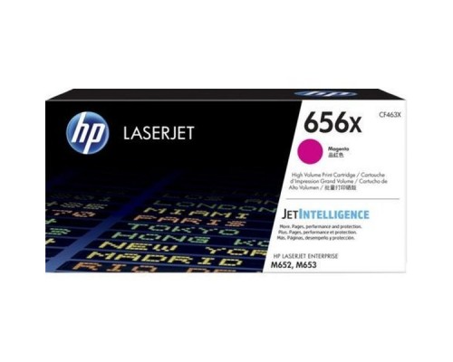 Оригинальный картридж hp CF463X 656X High Yield Magenta для HP CLJ M652/M653 (CF463X) 22000 стр