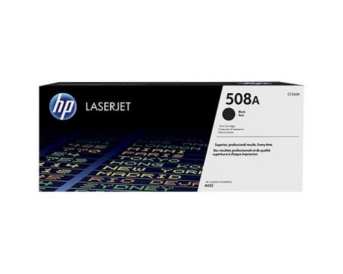 Оригинальный картридж hp CF360A № 508A чёрный