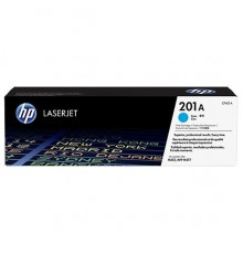 Оригинальный картридж hp CF401A  № 201A голубой                                                                                                                                                                                                           