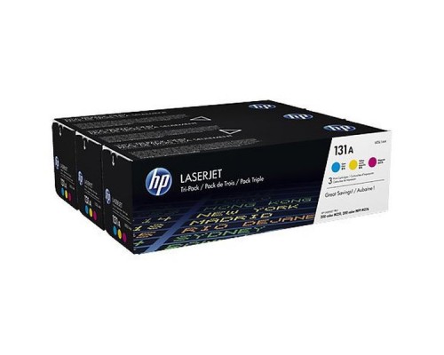 Тонер-картридж набор из 3 шт/ HP 131A CYM Tri-Pack Laserjet Toner Cartridge