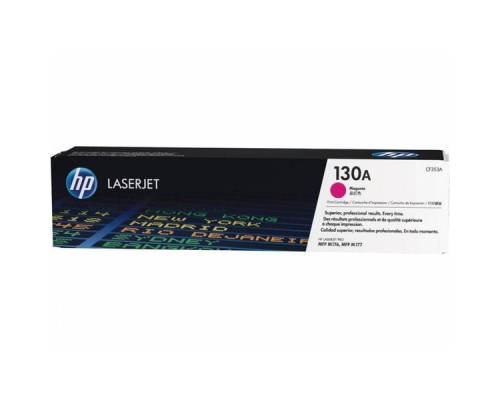 Оригинальный картридж hp CF353A № 130A пурпурный