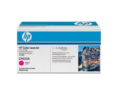 Оригинальный картридж hp CF033A № 646A пурпурный