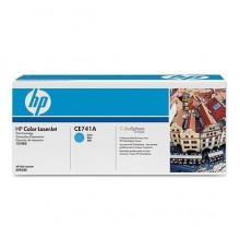 Оригинальный картридж hp CE741A № 307A голубой                                                                                                                                                                                                            