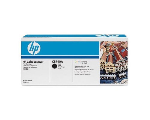 Оригинальный картридж hp CE740A № 307A чёрный